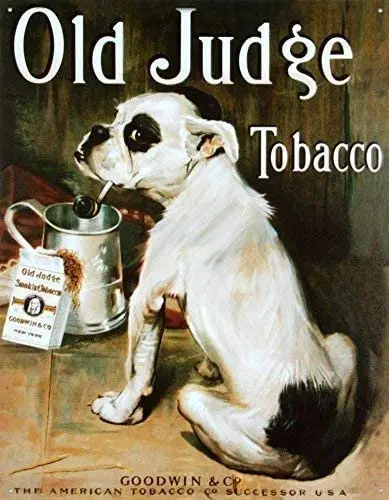 

Animal Dog Tin Signs Metal 12" W x 8" H Decoration