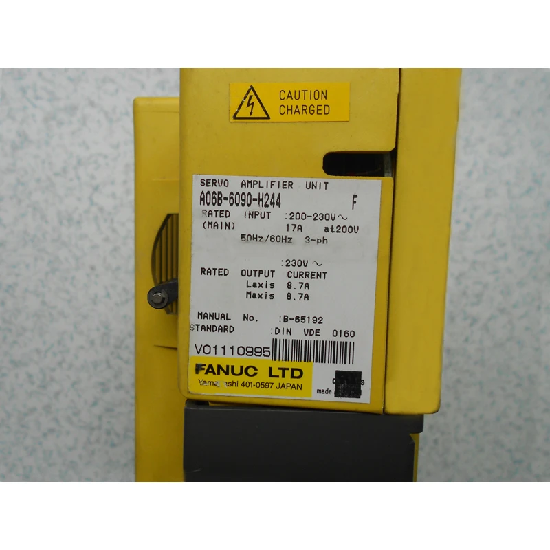 FANUC японский сервопривод усилитель привода драйвер двигателя A06B 6090 H244|motor driver|servo