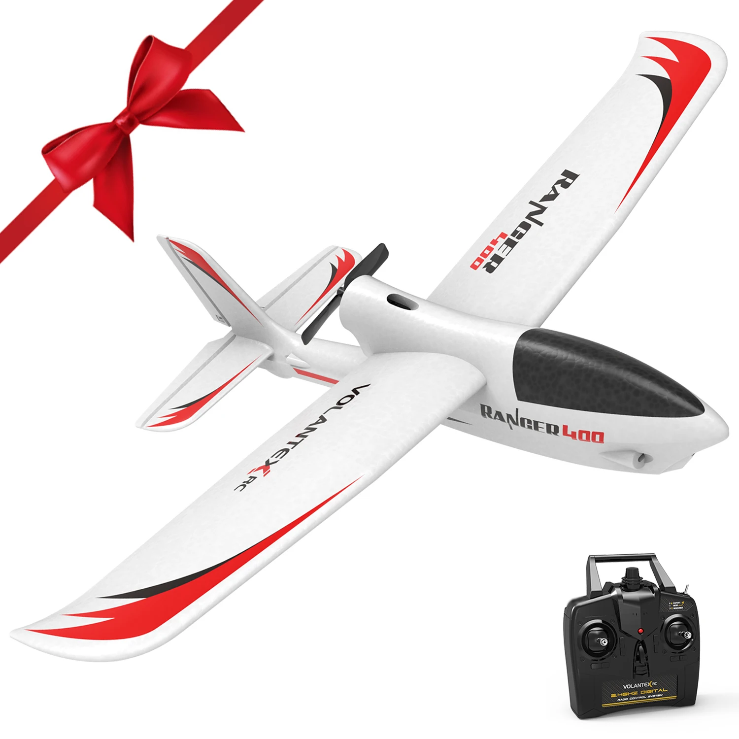 761-6 RC Airplane 2.4GHz 3 Channel Gyro Ranger 400 RC Plane Glider EPP Trainer Warbird Fixed Wing RTF One-Key U Turn aircraft