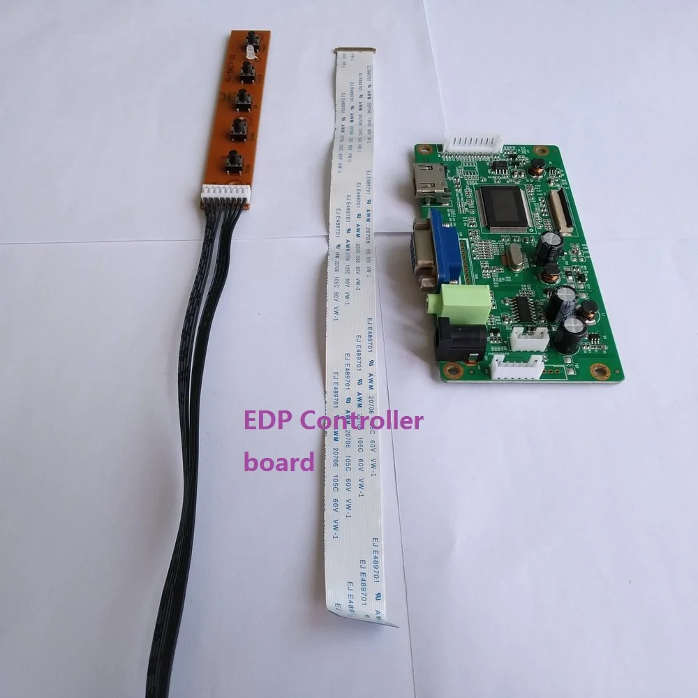 

for NV156FHM-N32 30Pin LCD DRIVER EDP LED 1920X1080 15.6" SCREEN display Controller board KIT VGA DIY monitor