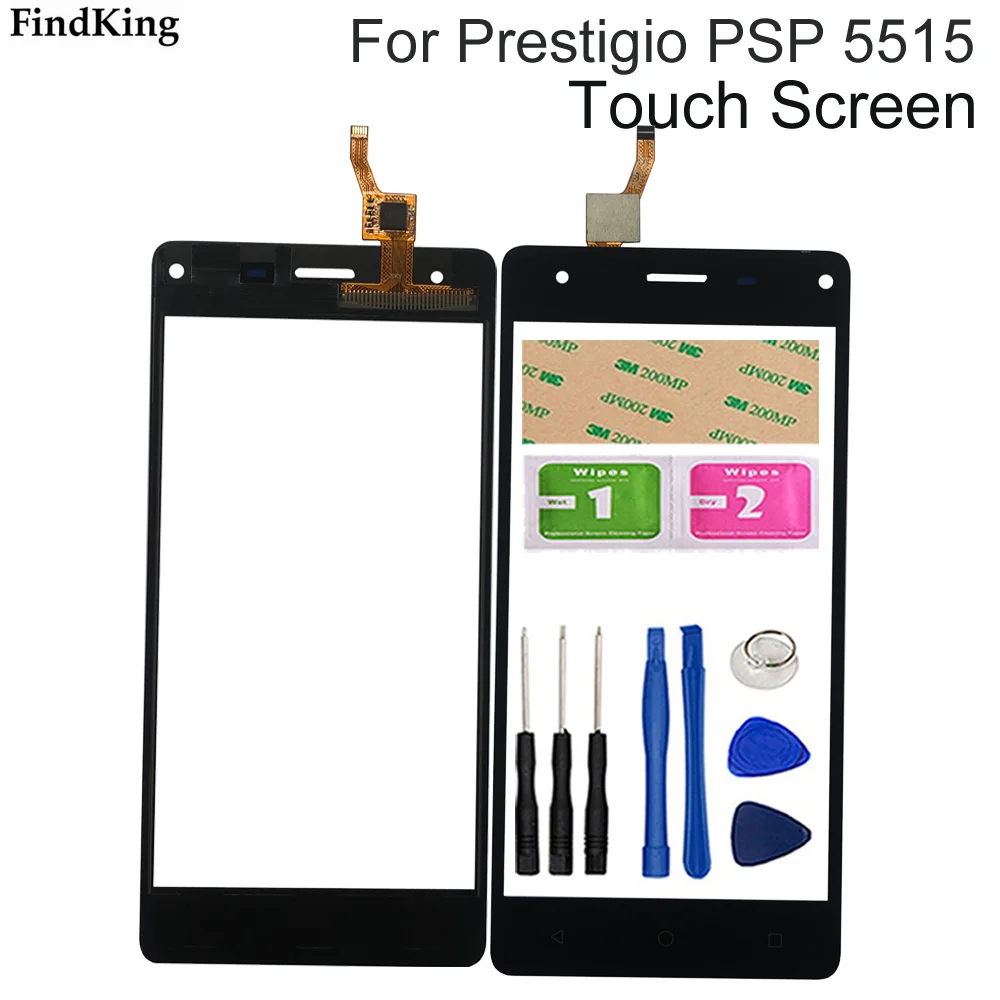 Сенсорный экран для Prestigio Grace P5 PSP 5515DUO 5515 переднее стекло - Цена: 700.58