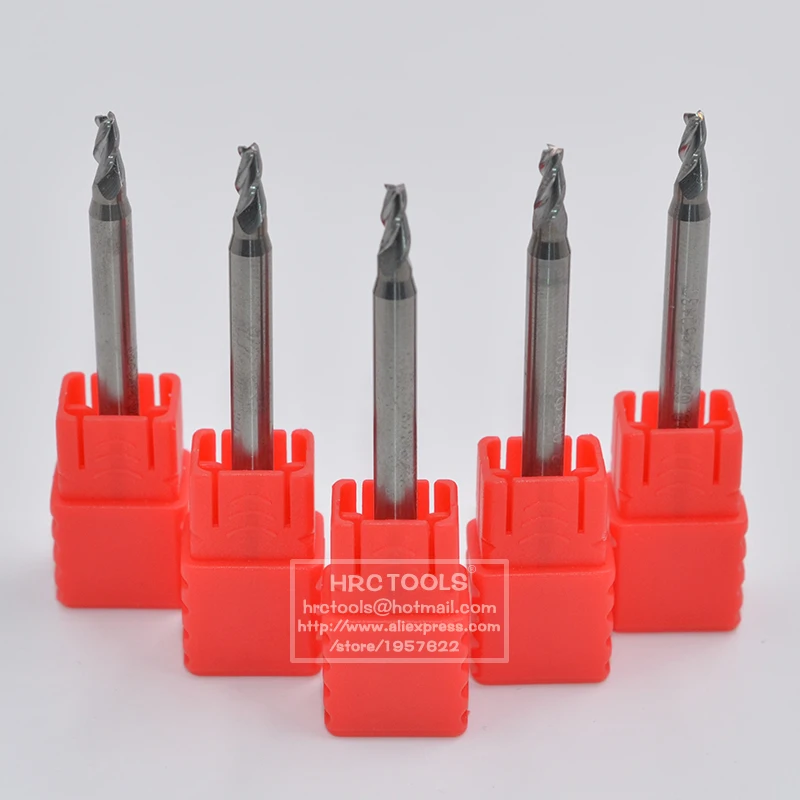 Фреза с 3 канавками Концевая фреза карбидная ЧПУ для карбида алюминия меди