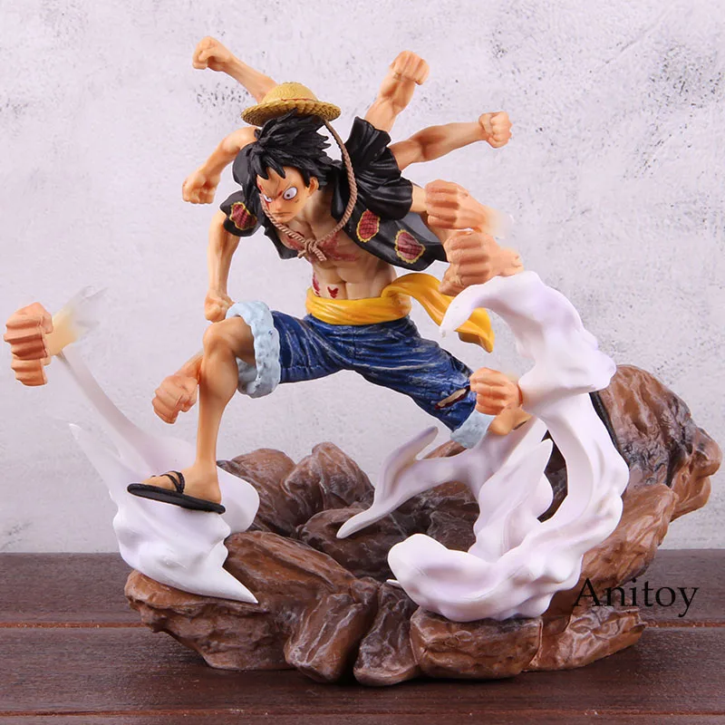 Аниме one piece P. O. P XXL Обезьяна D Luffy Gomu No Gatling Ver. ПВХ одна деталь Луффи фигурка Коллекционная модель игрушки