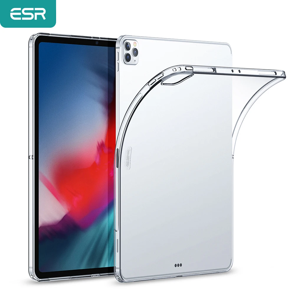 

ESR Clear Case for iPad Pro 11 12.9 Inch 2020 Crack-Resistance Cover Ultra Thin Air-Guard Corner for iPad Pro 12.9 2018 Case