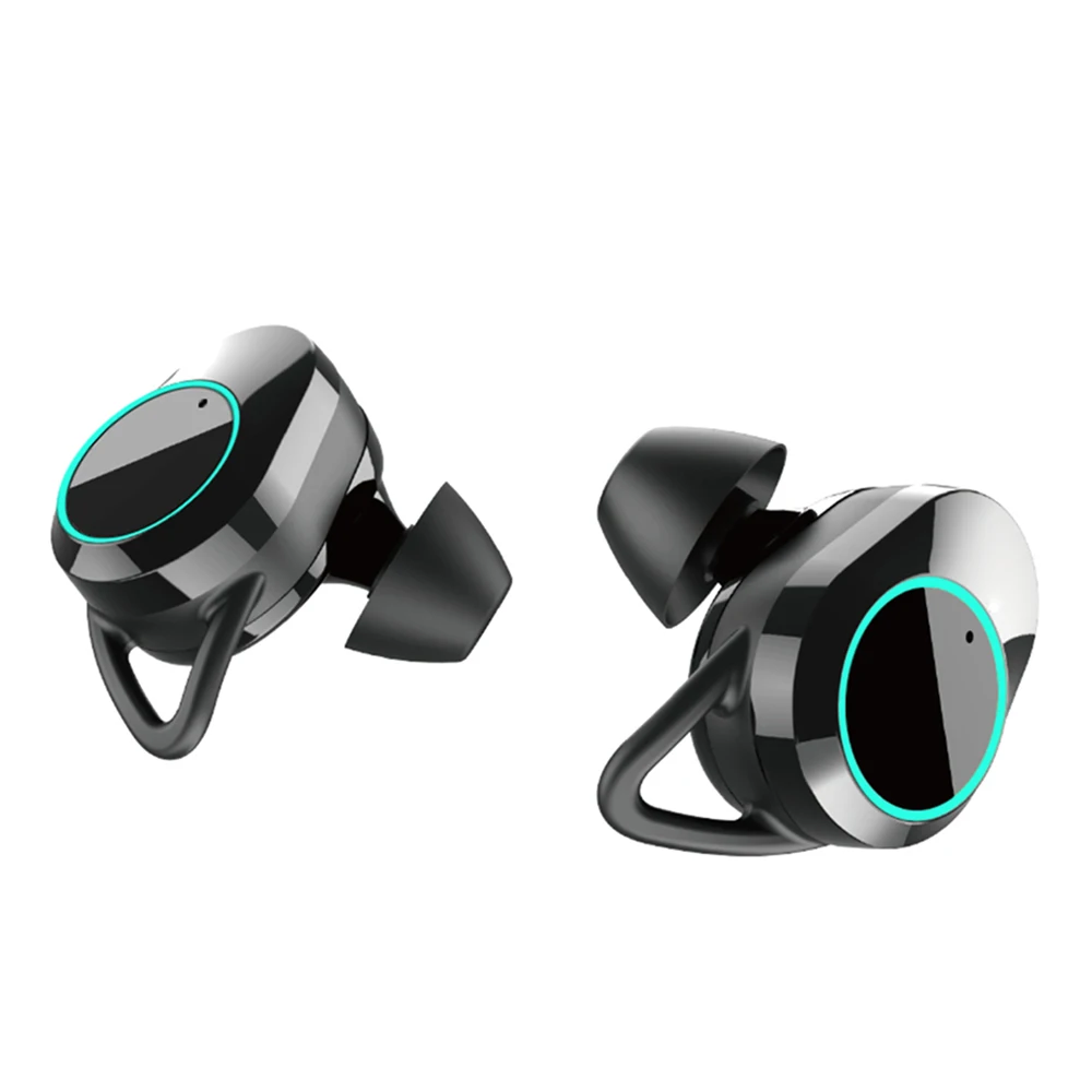 KUMI T3S 6D стерео bluetooth наушники цифровой дисплей Водонепроницаемый шумоподавляющий