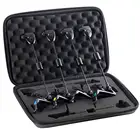 Рыболовный свингер, набор свингера с сигнализацией клева, свингер 4 цветов со светодиодной подсветкой, аксессуары для ловли карпа, чехол на молнии