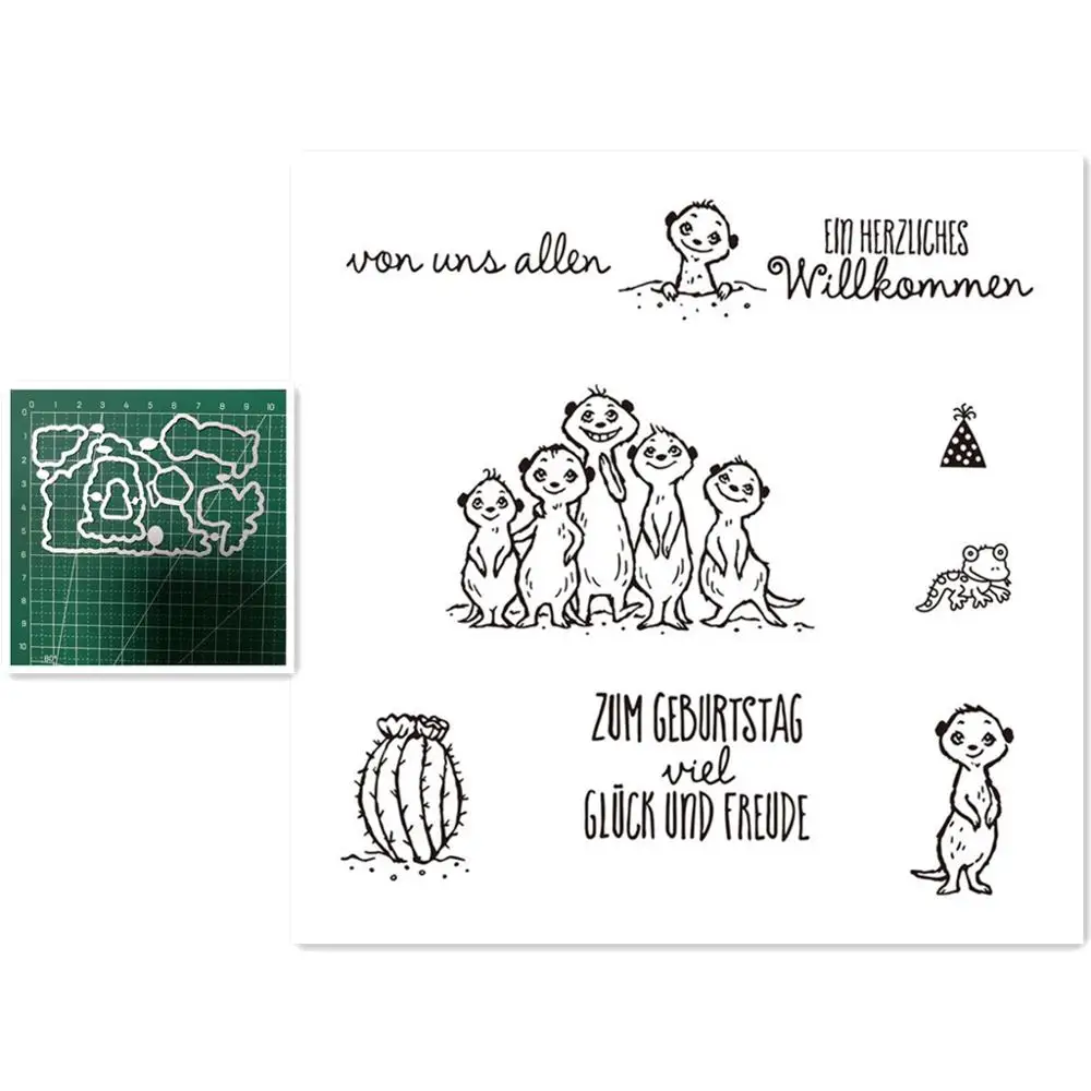 

German Metal Cutting Dies and Stamps for Craft Scrapbooking Embossing Stencil DIY Die Cut Card Decoration 2020 New Dies