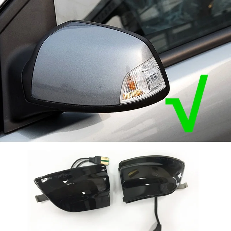 Fit for Ford Focus II DA DAW 2004 - 2008 C-Max DM2 2003 2010 Dynamic Blinker Indicator Mirror Turn Light Signal | Автомобили и