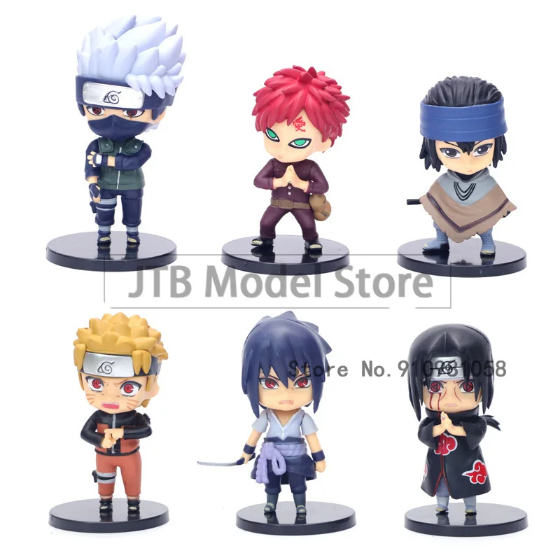 Аниме экшн-фигурка Наруто шипудэн модель Q версия 9-10 см удзумаки мини-Статуэтка