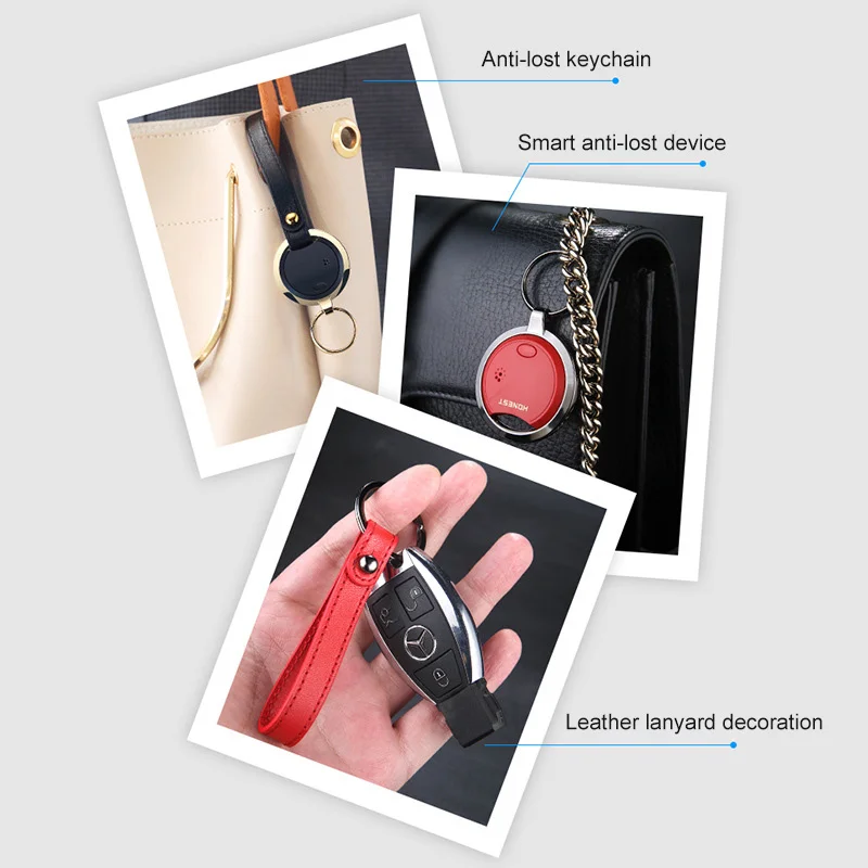 New Bluetooth Anti-lost Device Positioning Keychain Mobile Phone Smart Object Finder Two-way Alarm | Безопасность и защита