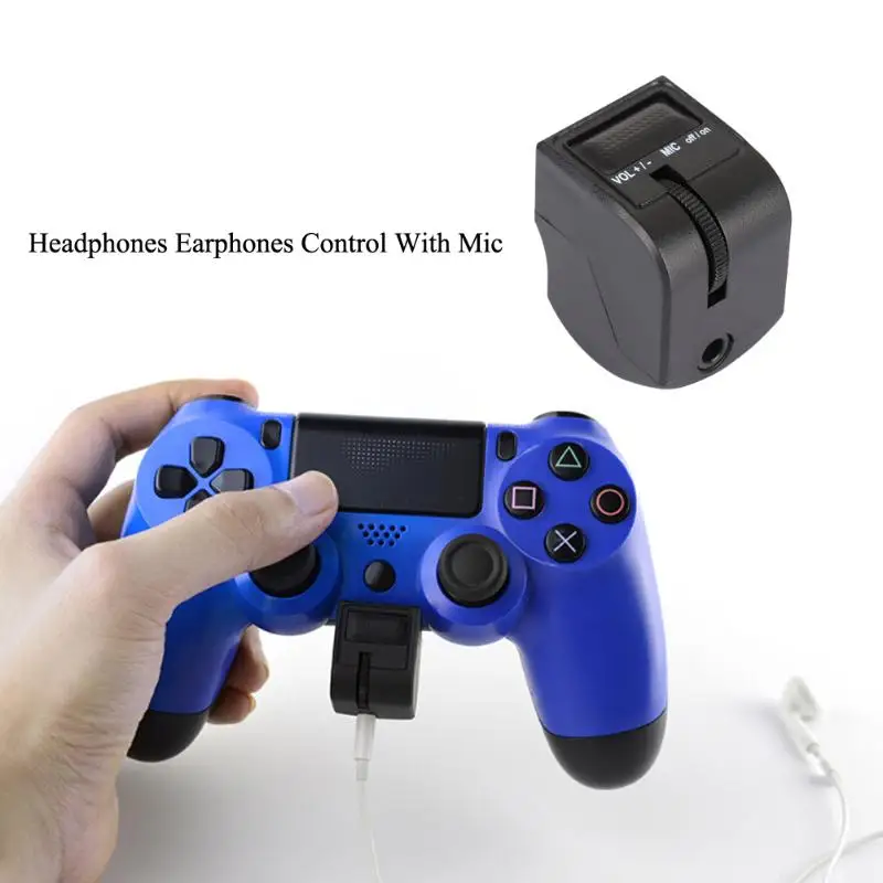Наушники для Sony Dualshock 4 с микрофоном мини гарнитура ручкой адаптер аксессуары