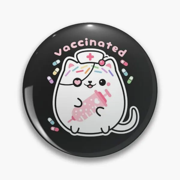

Настраиваемая мягкая заколка Kitipai Kitty Cat для медсестры, модная значок шапка для влюбленных, металлическая женская заколка для лацкана, милый ...