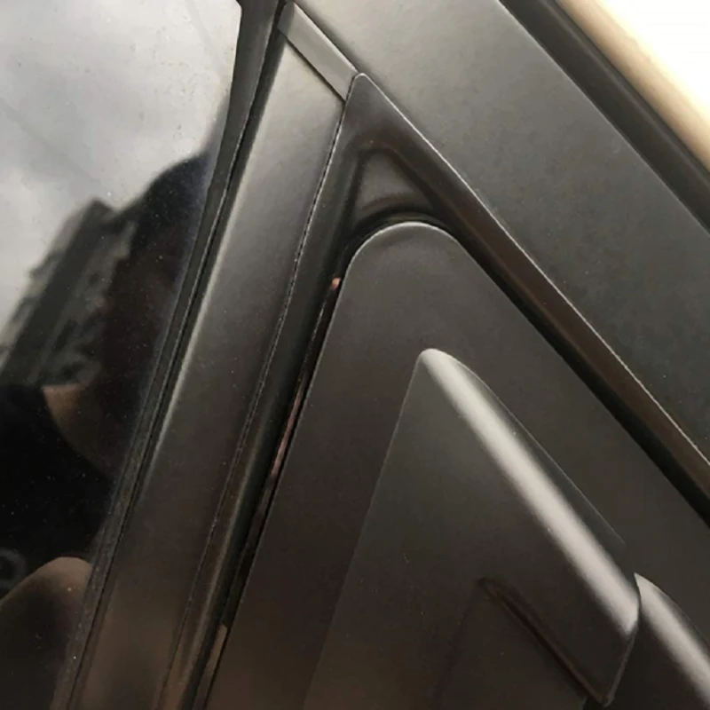 

2Pack Rear Quarter Panel Window Side Louvers Vent Trim for Toyota Corolla 2014-2018