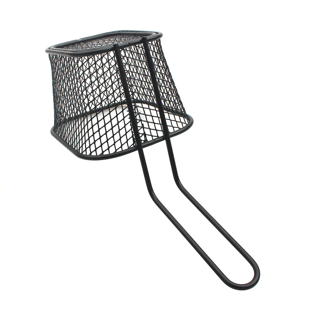 

2021 New Household Items Electroplate Stainless Steel Mini Frying Net Square Block Mesh Kitchen Tools Useful Cooking Tools