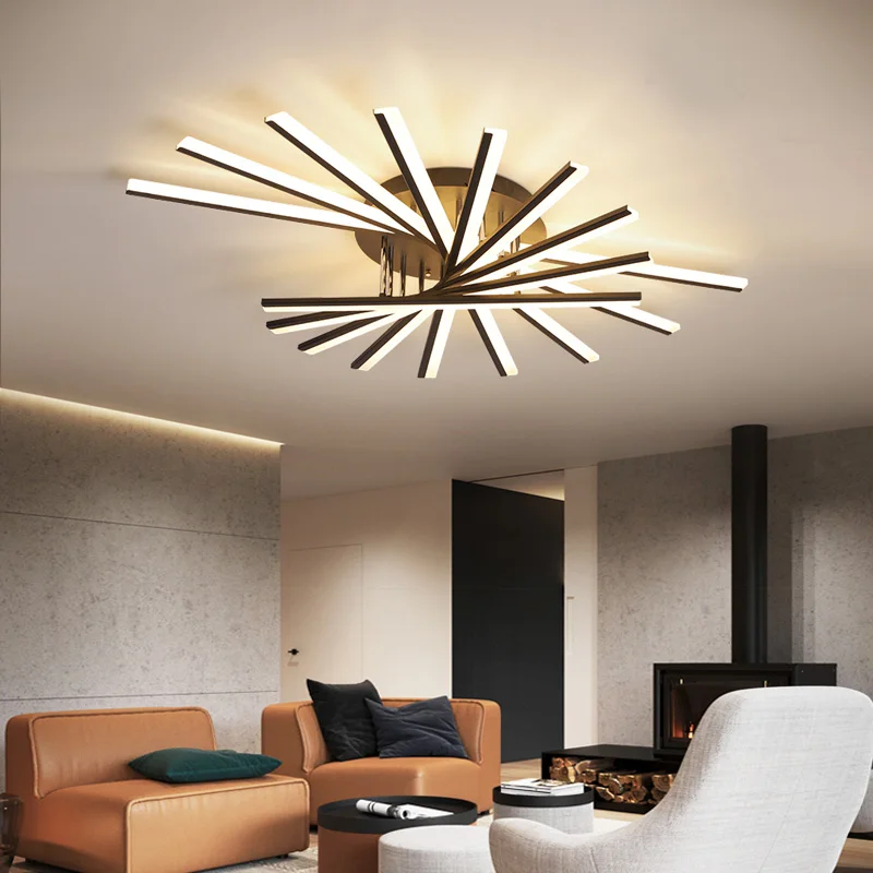 Современные акриловые светодиодные люстры потолочные для гостиной спальни