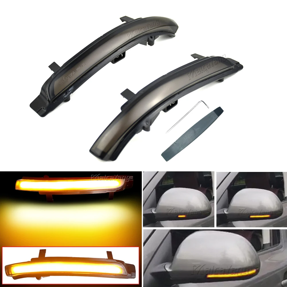 Автомобисветильник светодиодный динамический поворотник для Skoda Octavia MK2 1Z 09 13 Superb