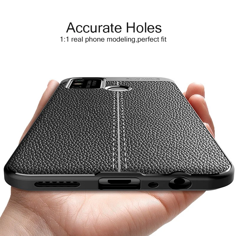

For Huawei Honor 9 A 9a Case Luxury Litchi Leather Soft Tpu Silicone Cover Cases For Honor 9c 9s 9 C Shockproof Funda Coques