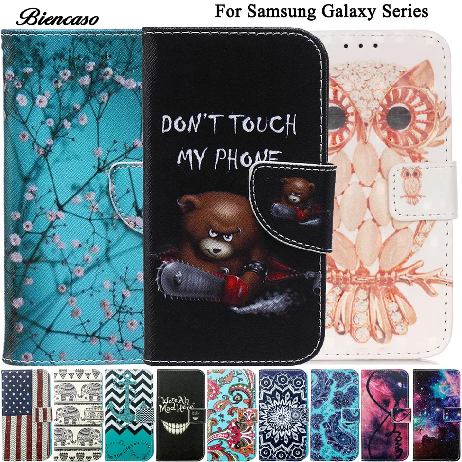 Чехол для samsung Galaxy Core Prime G360 G361F G3606 G3608 G3609 Grand J2 Prime G530 G532 J3 J5 S4 S5 S6 S7 крышка подставка чехол s B21