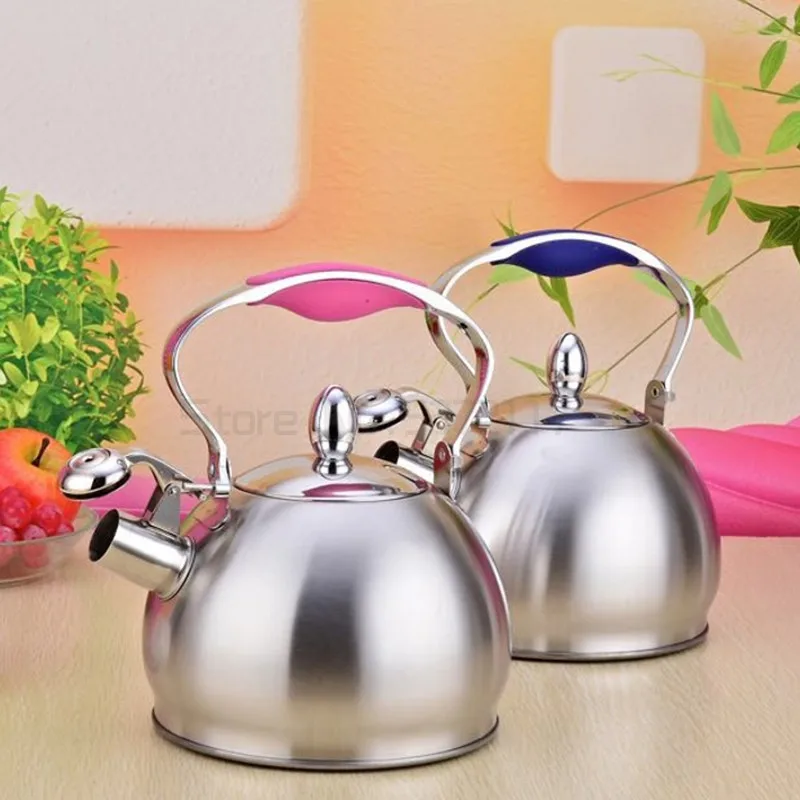

Свистящий тройник Edelstahl Wasserkocher Kaffee Tee Topf Herd tion Farben