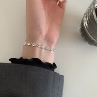 silvology 925 sterling silver heart charm bracelet for women 2021 new elegant temperament bracelet aesthetics friendship jewelry