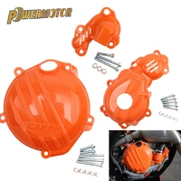 motorcycle clutch guard ignition water pump cover protector for sxf sx f 250 350 250sxf 350sxf sxf250 sxf350 dirt bike