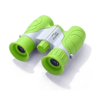3 colors 10x22 toy binoculars mini pocket rubber children telescope magnification outdoor camping toys kids educational gifts