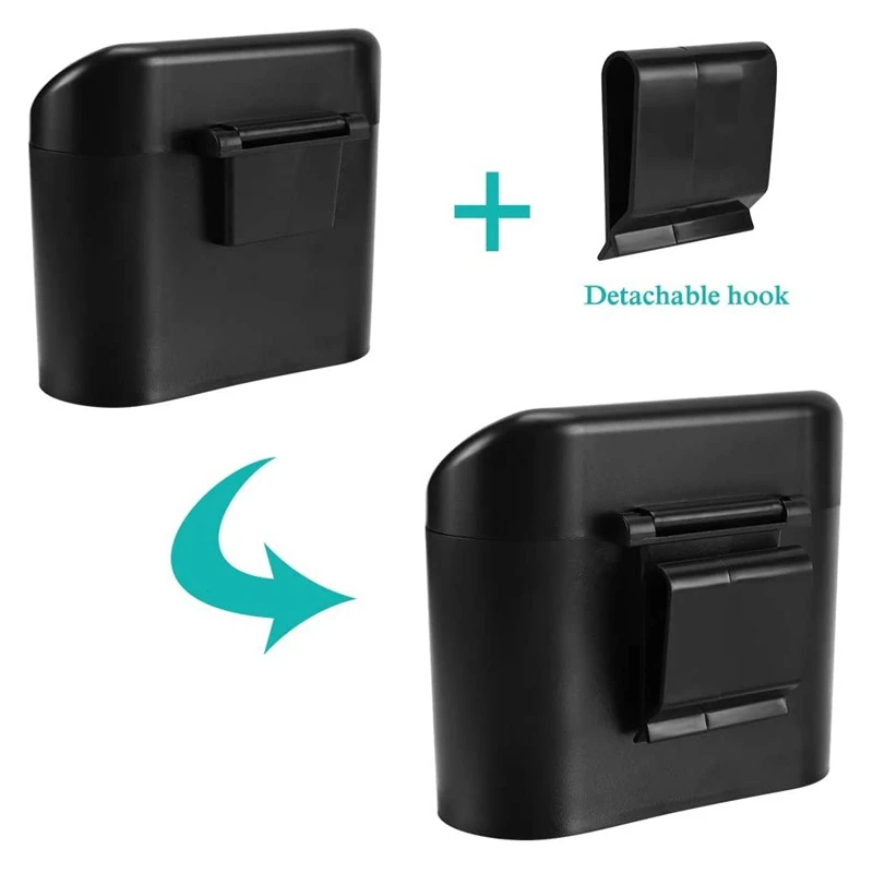 Автомобильная мусорная корзина с крышкой мини-мусорная для автомобиля мусорный