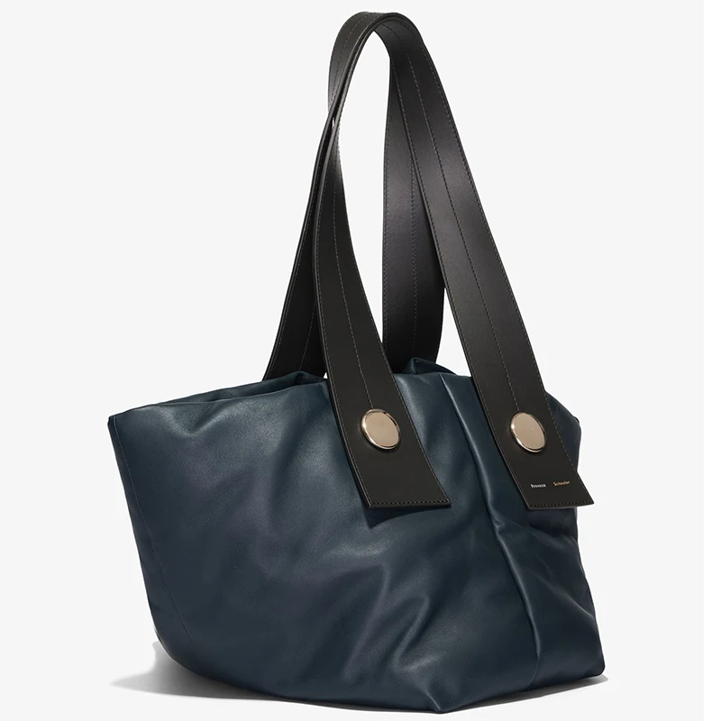 

Women's Pu Puffy Big Tote Fashion Winter Shoulder Bags High Quality Handbags Purses Ladies 2021 New Designer Brand Bucket Bag