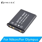 Аккумулятор для цифровой камеры Olympus Nikon Fujifilm Kodak + зарядное устройство USB с ЖК-дисплеем