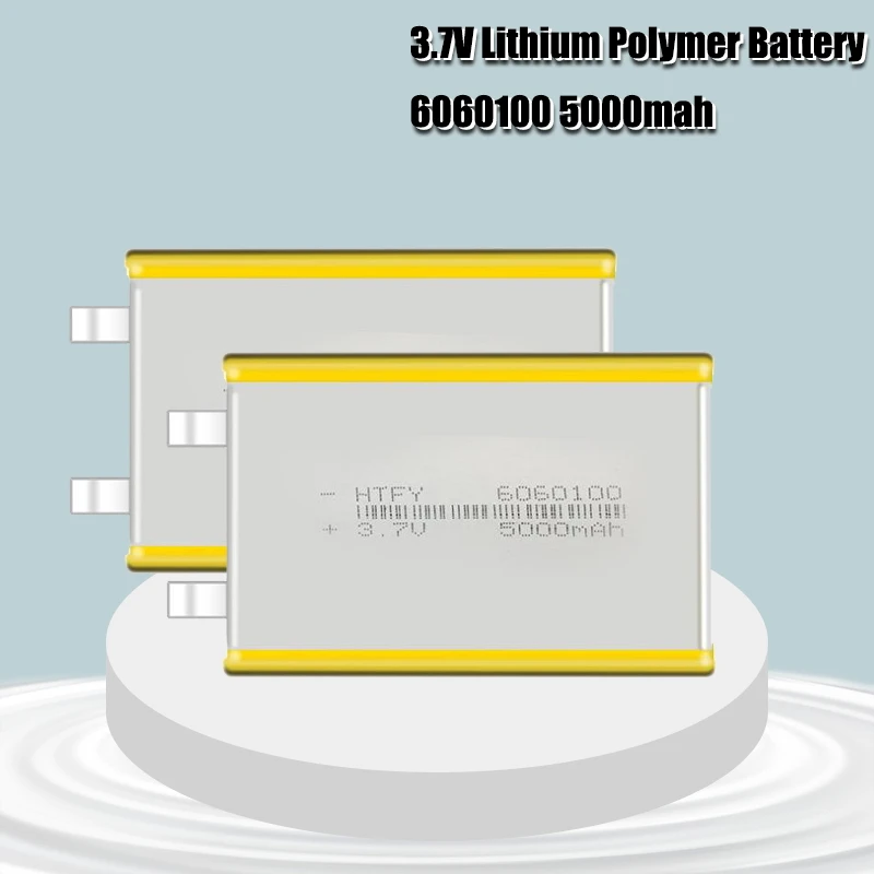 

3.7V 5000mAh 6060100 Li-polymer Rechargeable Batteries Lithium Polymer Battery For Digital Products