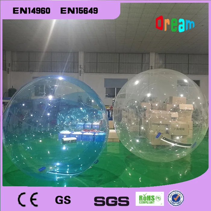 Free Shipping 2m 0.8mm PVC Inflatable Water Walking Ball Without Handle Human Hamster Zorb Body | Игрушки и хобби