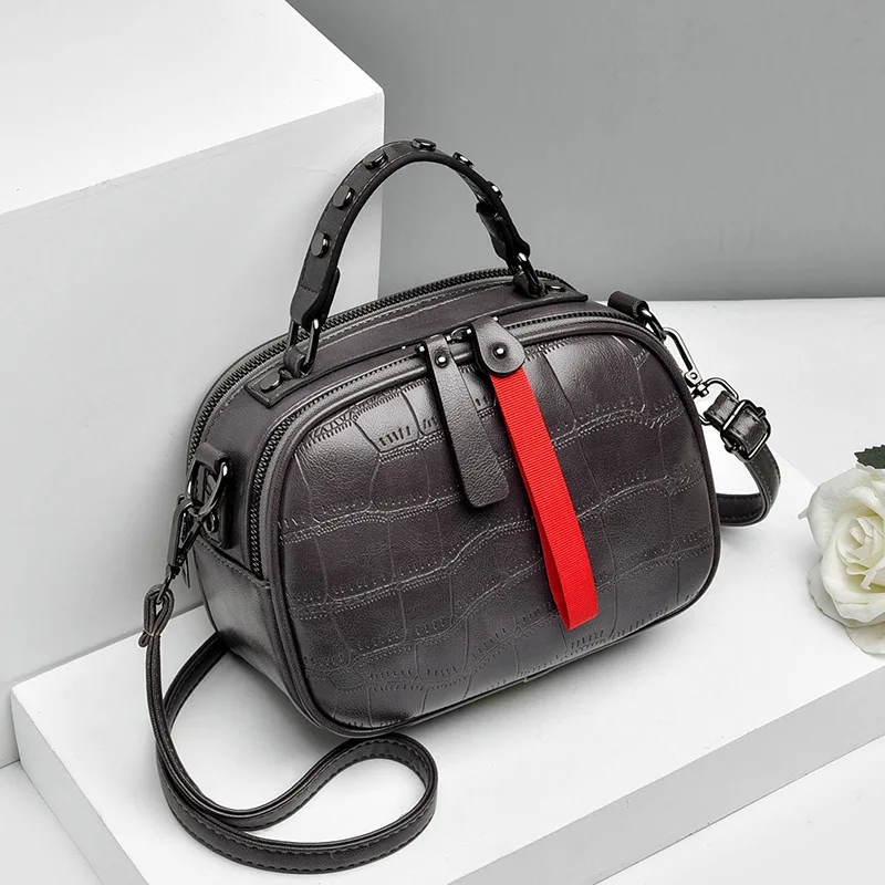 

New 2021 Fashion Women Bag One-shoulder Leather Handbags Korean Shoulder Bag Small Flap Crossbody Bags For Women Messenger Bags
