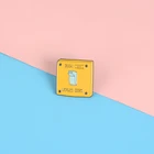 Забавный Meme Книжный мир переключатель эмалированный штырь включить выключить книжный червь читатель брошь нагрудные булавки для библеофилов друзей студентов