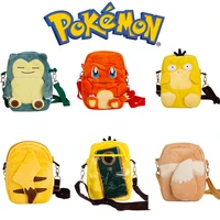 pokemon pikachu charizard cartoon plush shoulder pok%c3%a9mon leisure bag multifunctional messenger bag childrens birthday toys gift