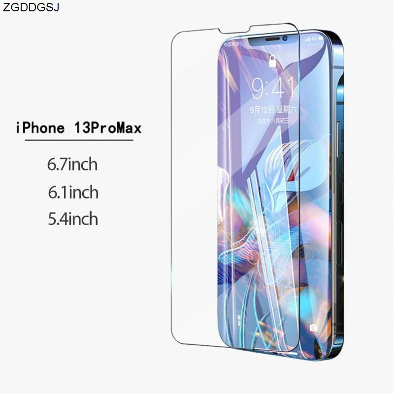 

Защитное стекло для экрана iPhone 13 / iPhone 13 promax / iPhone 13 Mini / iPhone 13 pro, закаленное стекло, Передняя пленка 9H