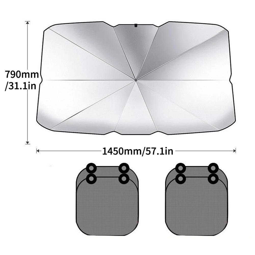 Автомобильные зонты защита солнечных лучей теплоизоляция солнцезащитный