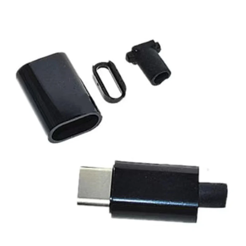 10 pcs/lot Type-C Mirco USB Connectors Jack Tail Male Plug Electric Terminals