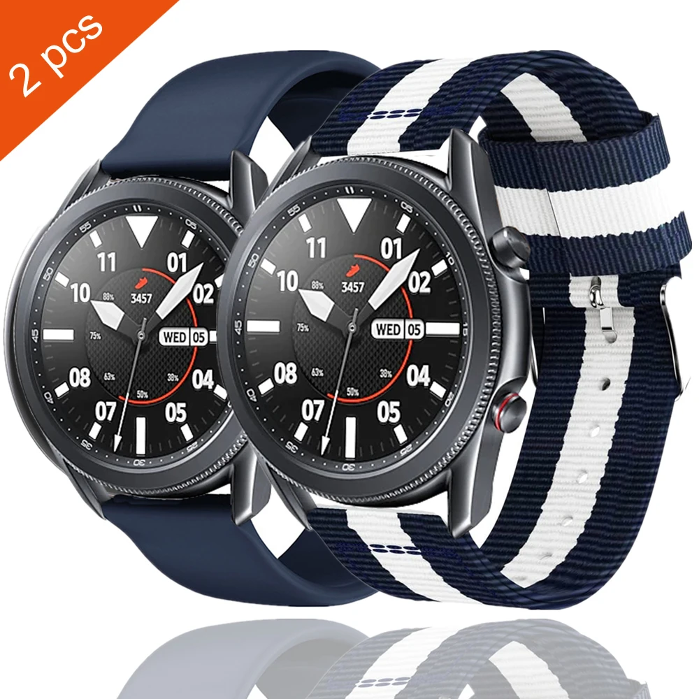 

Ремешок для часов amazfit bip samsung galaxy watch 3, браслет для active 2 galaxy watch 46 мм 20 мм 22 мм huawei watch gt 2e correa, 45 мм 41 мм