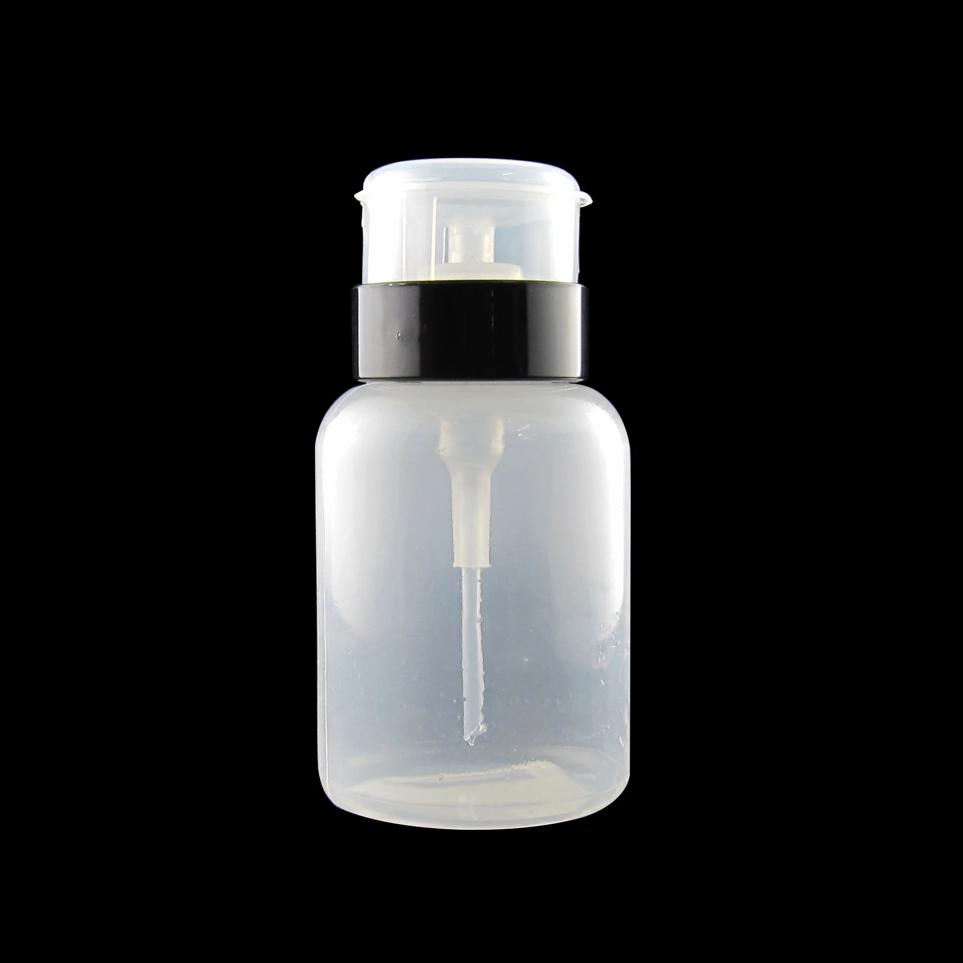

250ml Empty Plastic Nail Polish Remover Alcohol Liquid containers Press Pumping Dispenser Bottle for Nail Art UV Gel Cleaner