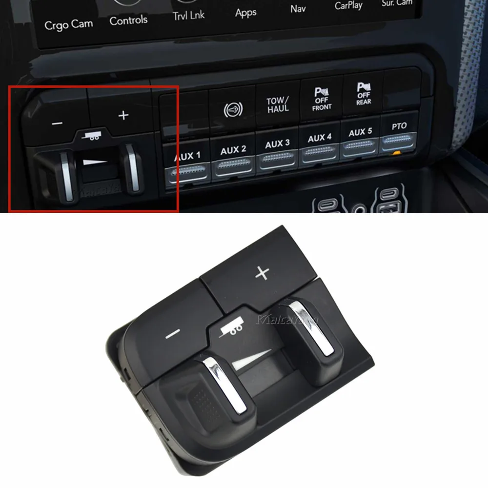 

For DODGE RAM 1500 2500 3500 4500 5500 DURANGO 2013 2014 2015-2021 High Quality Electronic Trailer Brake Control Module Switch