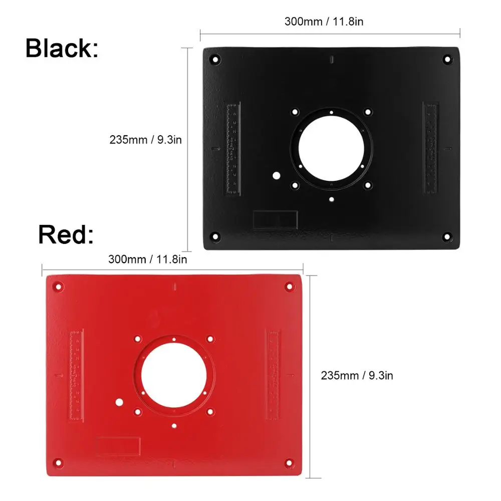 Многофункциональный фрезерный стол из алюминиевого сплава вставная пластина