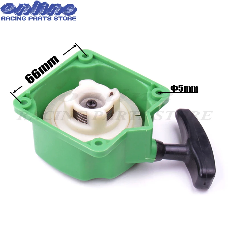 Стартер с отдачей 40-5, легкое пусковое устройство для двигателя 43cc 49cc, мотоцикл, газовый скутер MVS10, карманный мини-мотор, велосипед, мотокросс