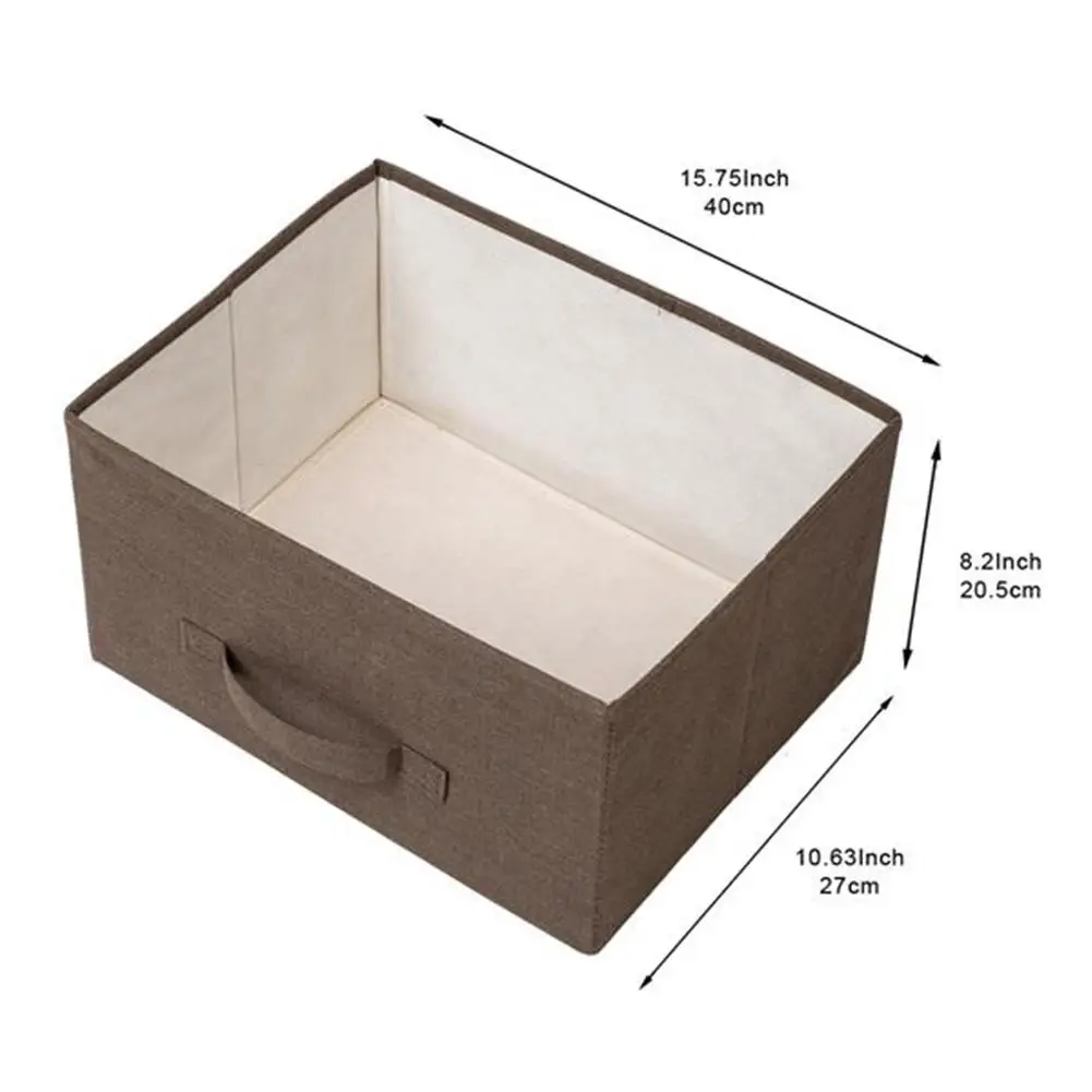 

3-Tier Dresser Drawer Storage Closets Home Organization Brown Metal-Framed Sundries Lockers Office Home Accessories