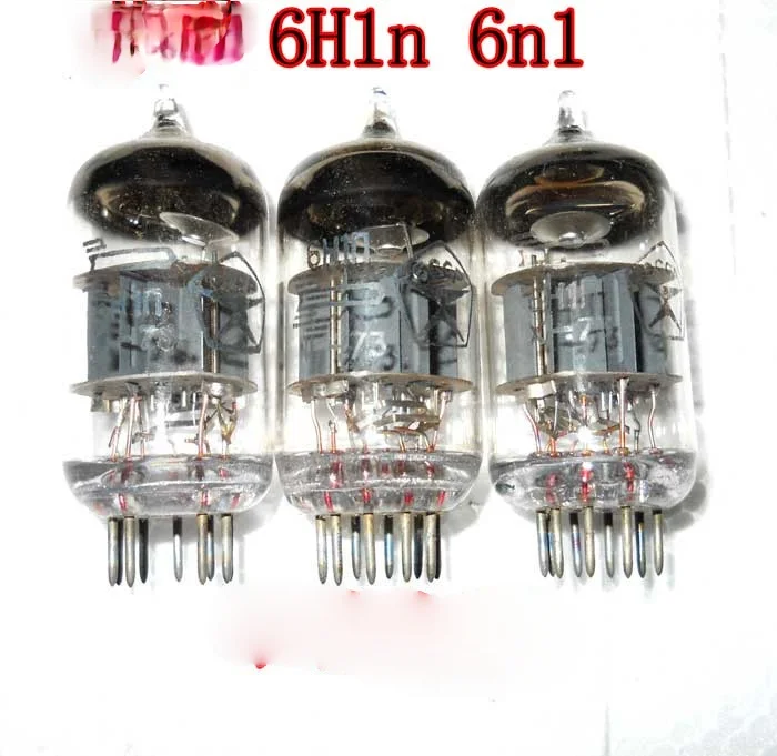 

2Pcs Poisonous Hot Stamping Characters 6H1n-BN 6N1 Tube, ECC85 6n1 High Quality