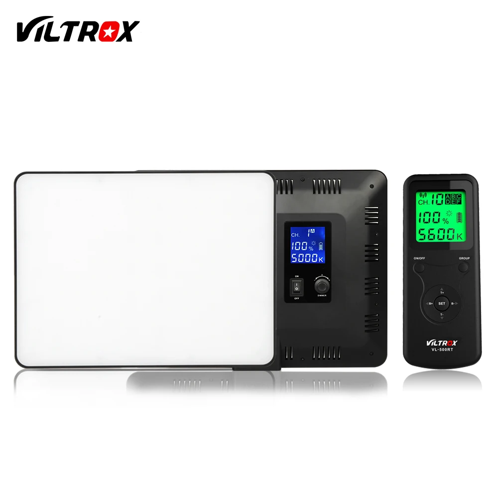 Беспроводная Светодиодная лампа Viltrox VL200T с дистанционным управлением студийный