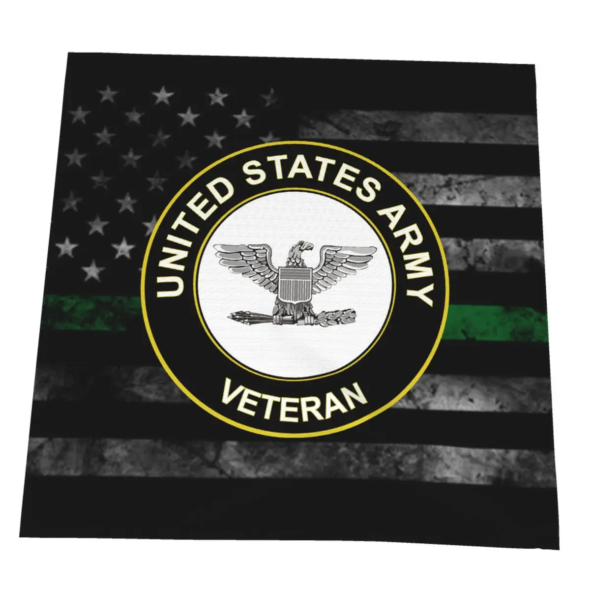 

US Army Colonel Veteran Microfiber Cleaning Cloth Kitchen Towels Wipe Wine Napkins Car Window Clean Rags Dish Tea Towel Home