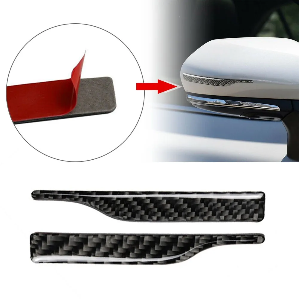 

Hot Sale Rearview Mirror Strip Anti-collision Sticker For Toyota Camry Carbon Fiber Sticker