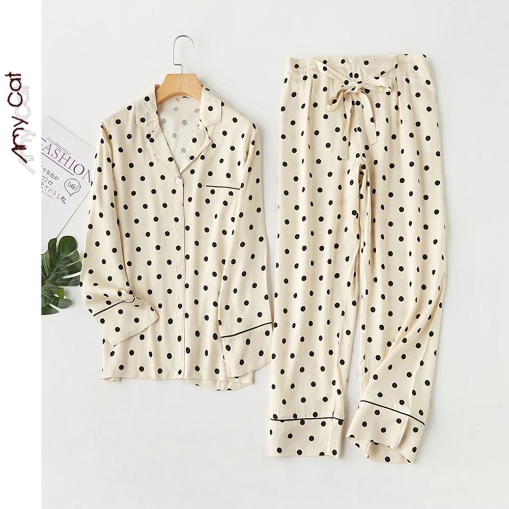 Домашняя одежда большого размера с длинными рукавами имитация шелка карманы