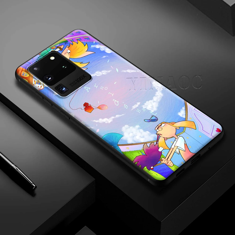 Чехол YIMAOC Hey Arnold для Samsung Galaxy A7 A8 A9 A10 A20 A30 A40 A50 A70 M10 M20 M30 S10 S10e J6 Plus|Бамперы| |