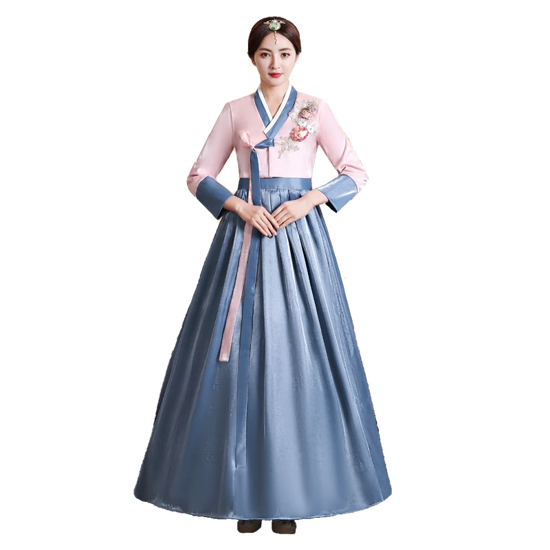 Улучшенный женский костюм Hanbok в Корейском стиле для национального танца